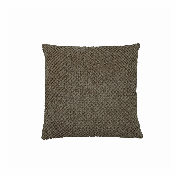Zierkissen Max cappuccino in Cappuccino aus Polyester