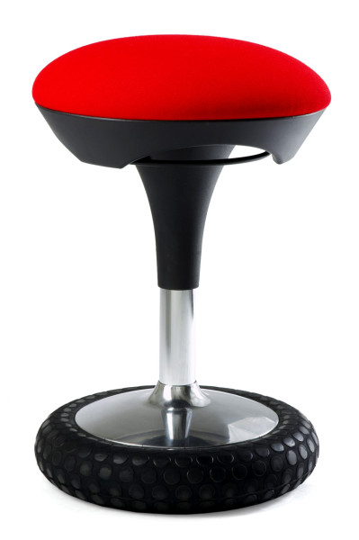 Hocker SITNESS 20 in G21 rot aus Stoff