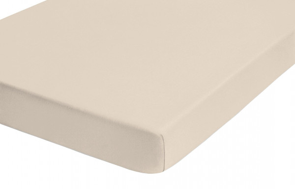 Spannbettlaken Jersey-Stretch aus Baumwolle