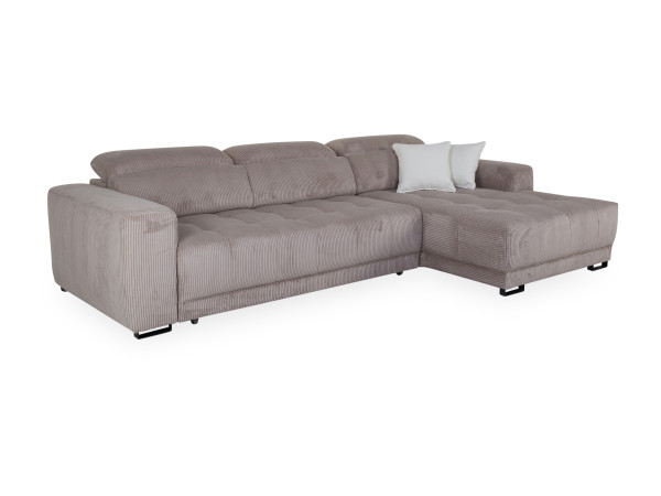 Polsterecke vito BRAVERY in creme aus Stoff