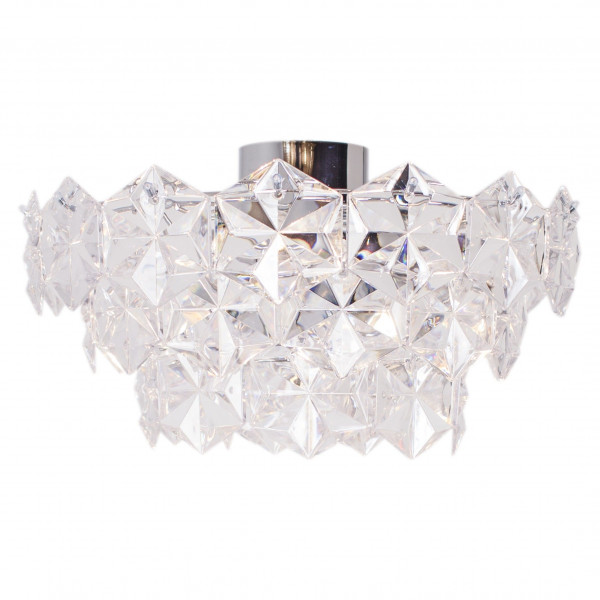 Deckenleuchte MONARQUE in transparent aus Metall
