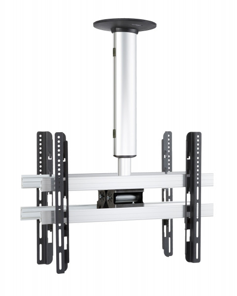 Deckenhalterung CM 4 in silberfarben aus Aluminium