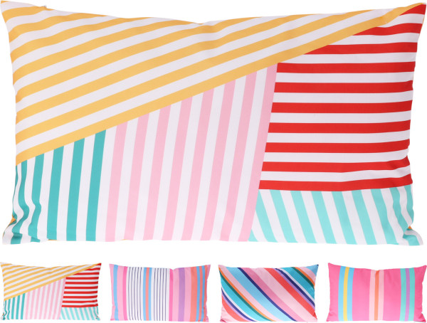Kissen in mehrfarbig aus Polyester