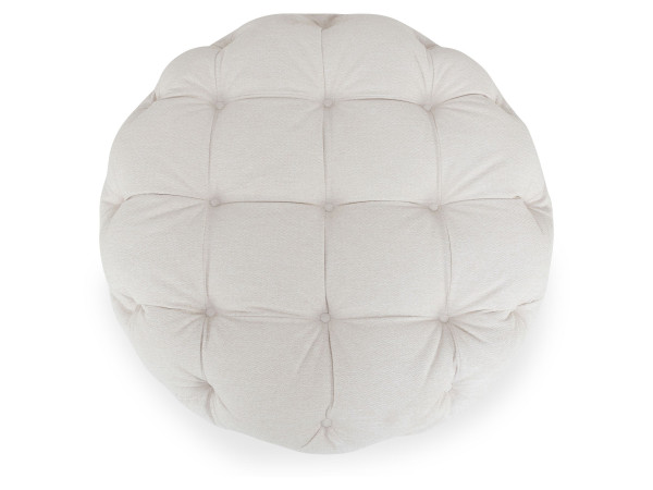 Hocker SANSIBAR Hörup in beige aus Stoff