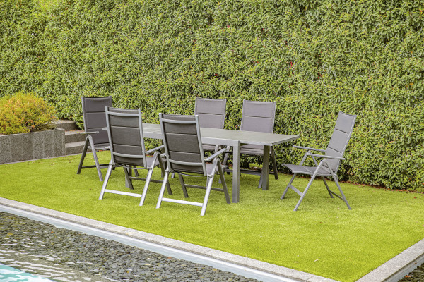 Tischgruppe greemotion GRENADA in grau