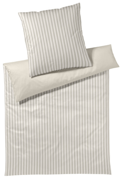 Bettwäsche JOOP! SOFT LINES in creme aus Baumwolle