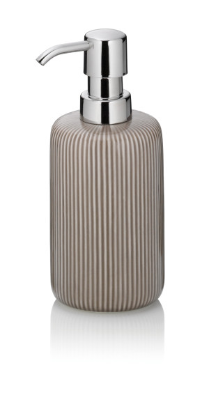 Seifenspender AVA in grau aus Keramik