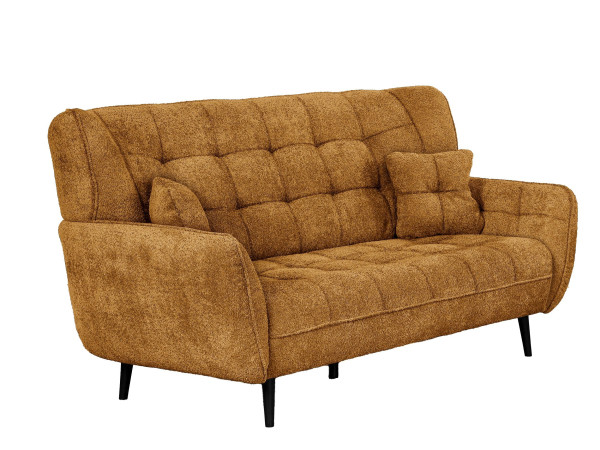 Sofa 2 Sitzer HARPER MORTA in amber aus Stoff