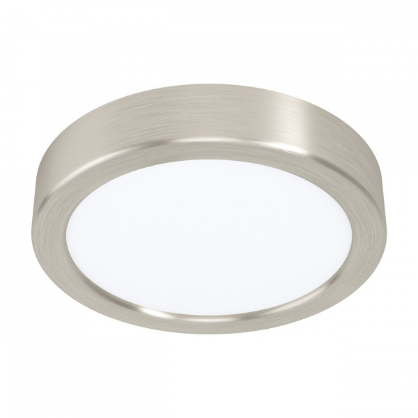 Ein-/Aufbauleuchte FUEVA 5 in Nickel aus Kunststoff