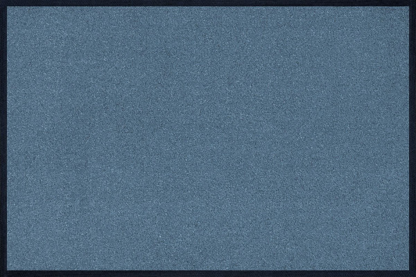 Fußmatte Trend-Colour Steel in blau aus Polyamid
