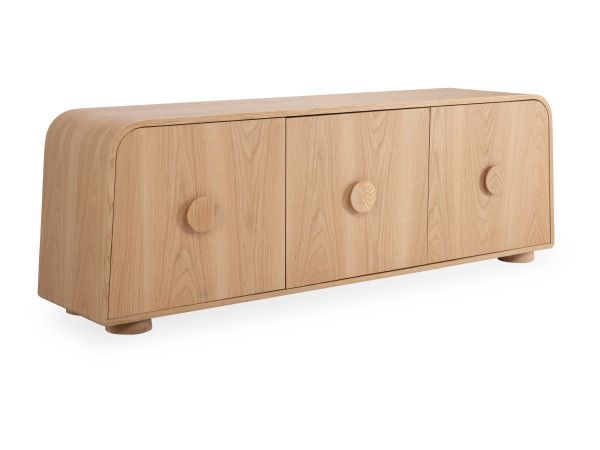 Lowboard KASTRUP in Eiche aus Holz