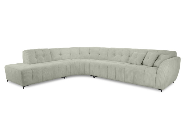Polsterecke MINDEL in 6152 cappuccino aus Stoff