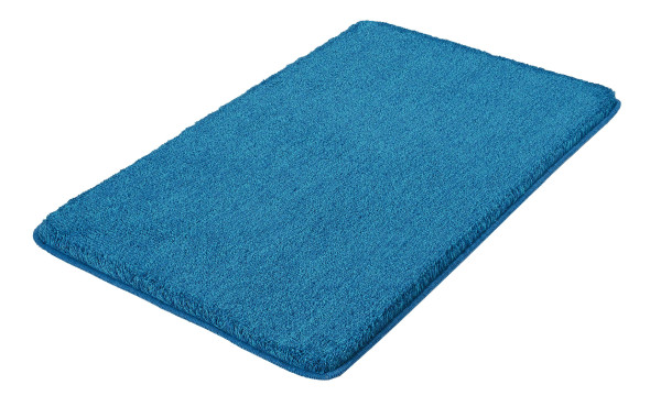 Badteppich RELAX in blau aus Polyacryl