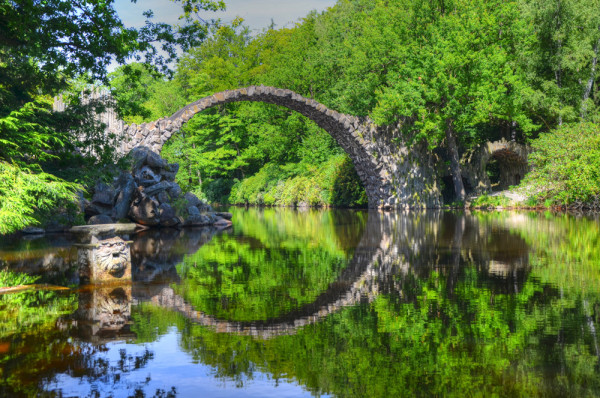 Akustikbild RAKOTZBRÜCKE aus Materialmix