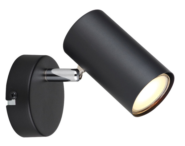 Strahler ALLVI in schwarz aus Metall