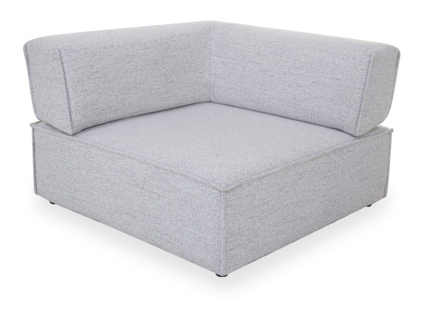 Sofaelement MONDO FELISSO in silver aus Stoff