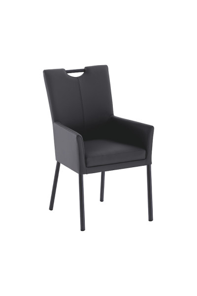 Polsterstuhl COLORADO in  Napoli schwarz