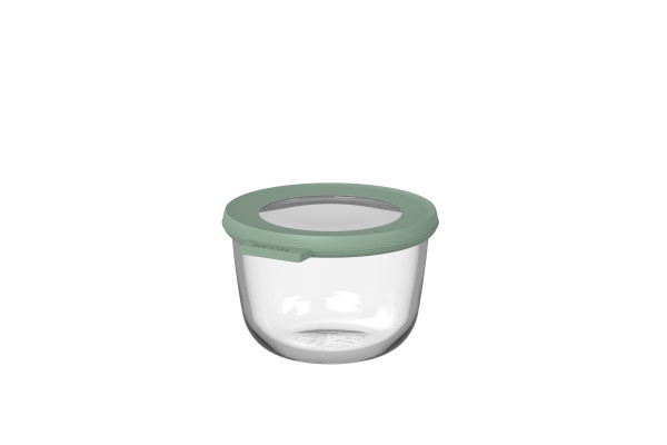 Vorratsdose CIRQULA in grün aus Glas