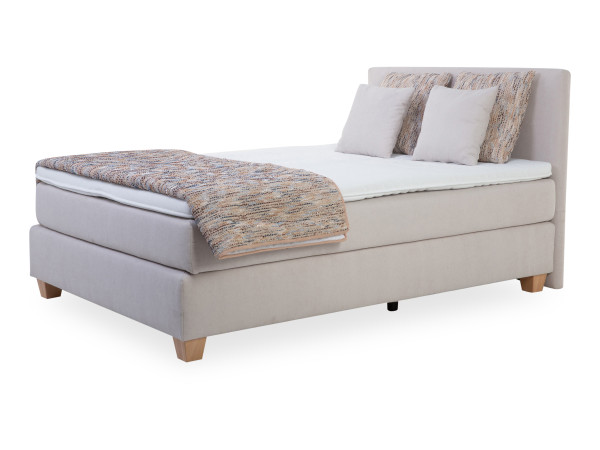 Boxspringbett ELASTOFORM OSRIC aus Stoff