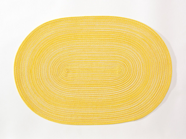 Tischset SAMBA oval gelb