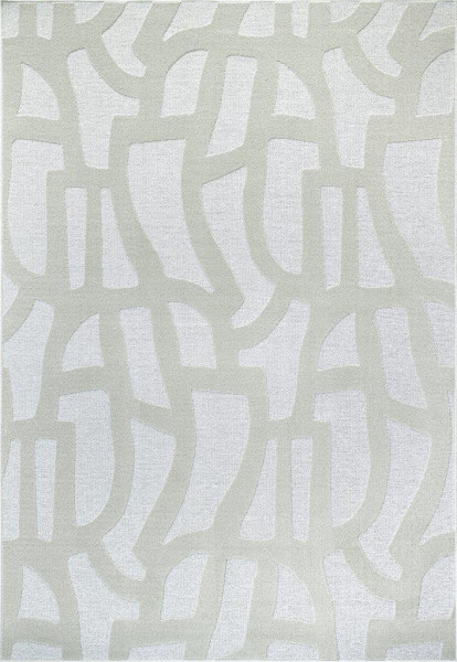 Teppich TWEED in beige aus Polyester