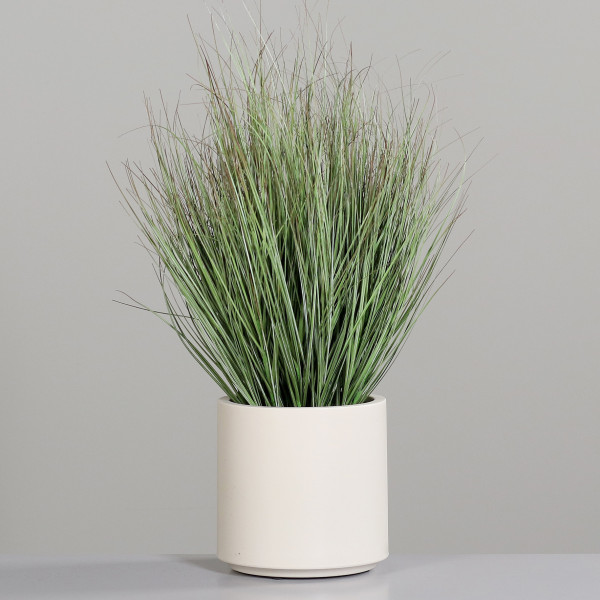 Kunstpflanze GRAS in grün aus Kunststoff