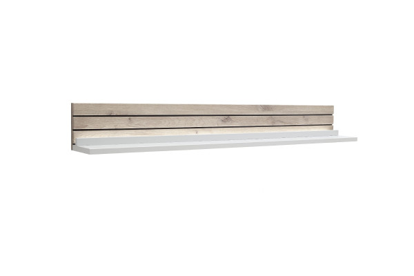 Wandboard LOUISIANA in weiß