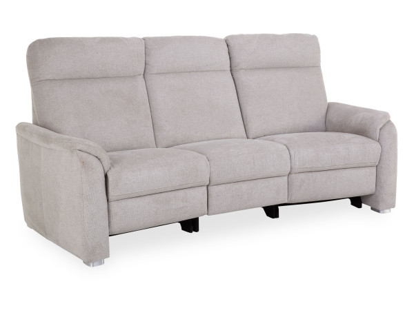 Trapezsofa SYSTEMPOLSTER PAULA in 16533 desert aus Stoff