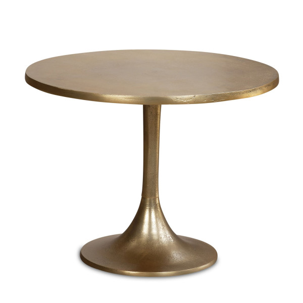 Couchtisch in goldfarben