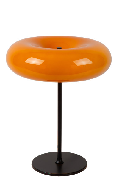 Tischleuchte SENTINO in orange aus Glas