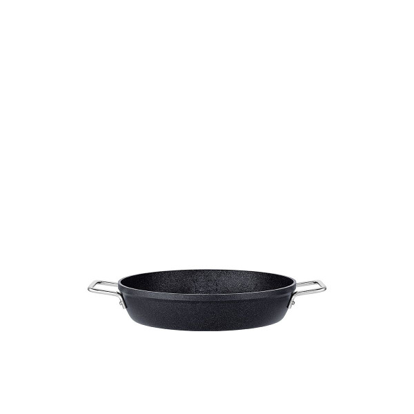Servierpfanne ADAMANT in schwarz aus Aluminium