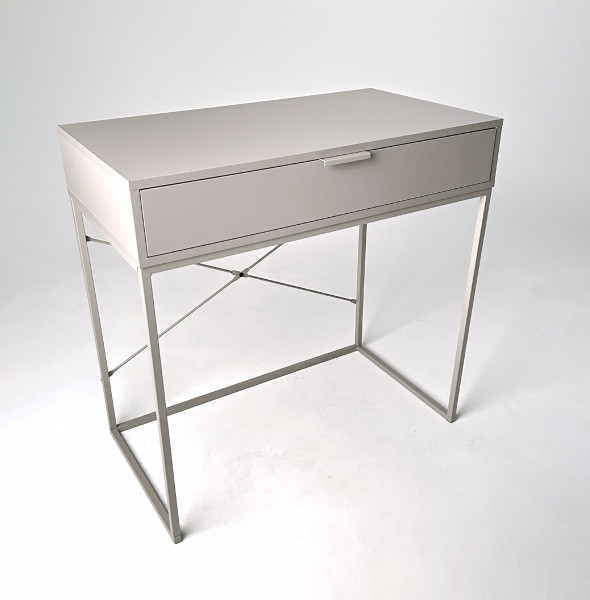 Konsole in grau aus Materialmix