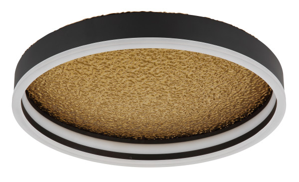 Deckenleuchte HEDI in schwarz aus Metall