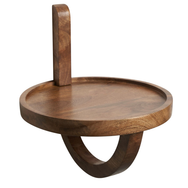 Wandregal in braun aus Holz