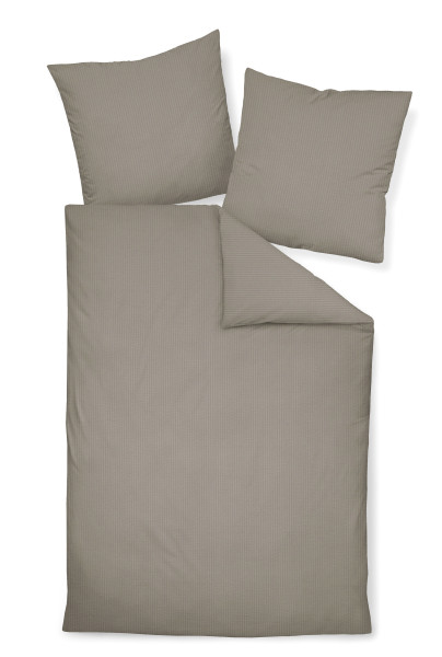 Bettwäsche PIANO Seersucker aus Baumwolle