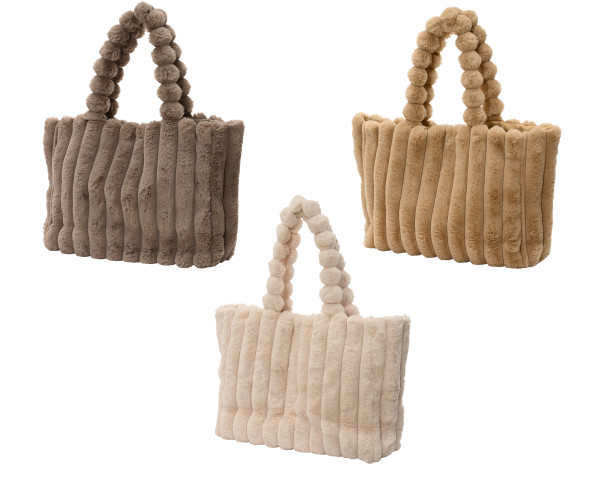 Tasche FLAUSCH in braun aus Samt