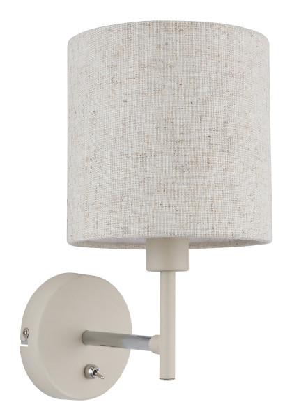 Wandleuchte DELEON in sand aus Metall