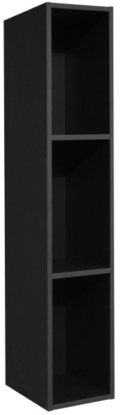 Hängeregal MACKENZIE in schwarz/graphit aus Dekor