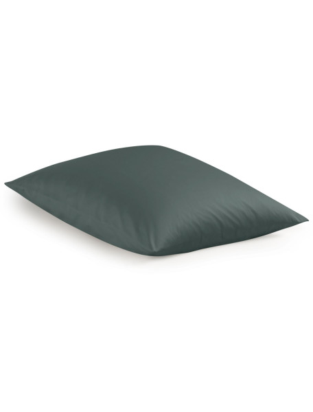 Kissenbezug PARIS Satin in grün aus Baumwolle