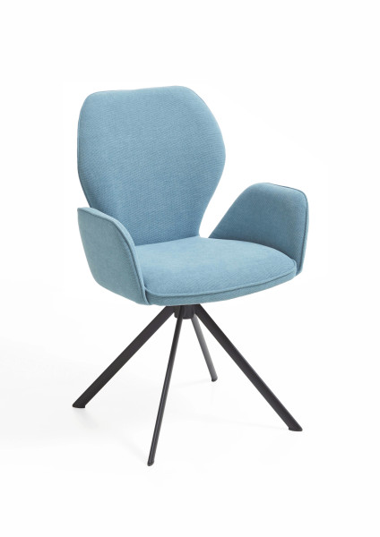 Polsterstuhl COLORADO in  Malea-R eisblau