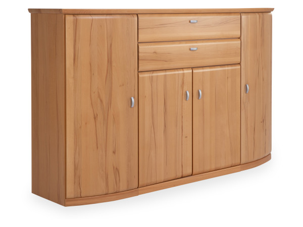 Highboard ARENA CARAT in Kernbuche aus Teilmassiv