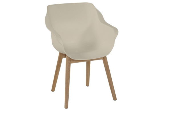 Gartenstuhl SOPHIE in weiß aus Kunststoff