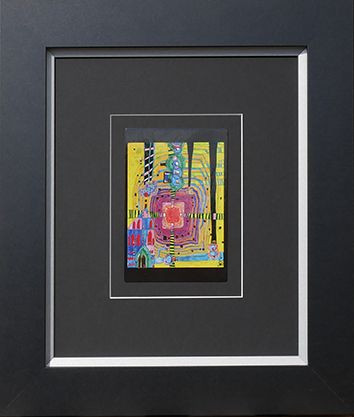 Kunstdruck HUNDERTWASSER