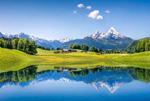 Akustikbild ALPENSEE aus Materialmix