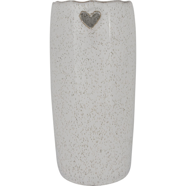 Vase SWEETS in weiß aus Keramik