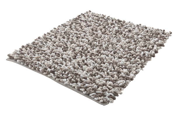 Badteppich SLING in beige aus Mischgewebe