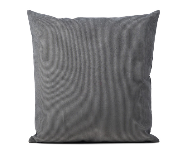 Kissenhülle LINA in grau aus Mischgewebe