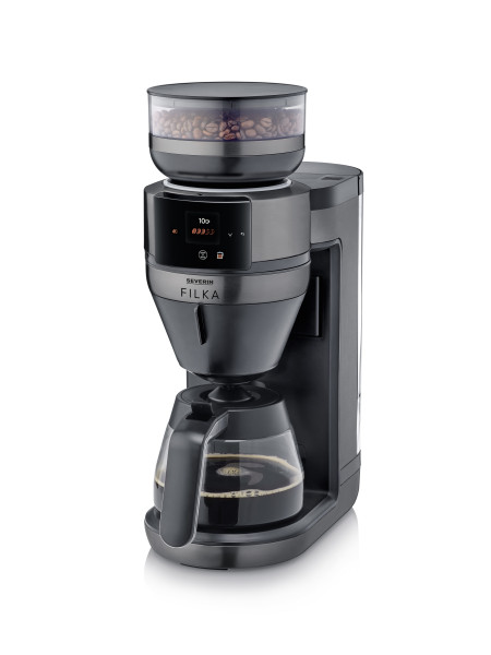 Kaffeevollautomat SEVERIN KA4854 in grau aus Kunststoff
