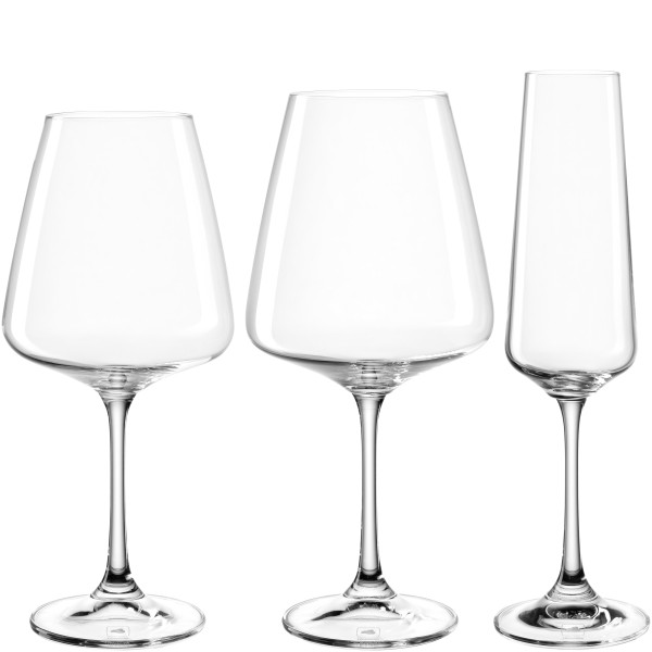 Kelchglasset CORELLI in klar aus Klarglas