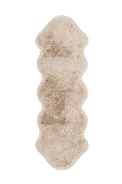 Teppich RABBIT DOUBLE in creme aus Polyester